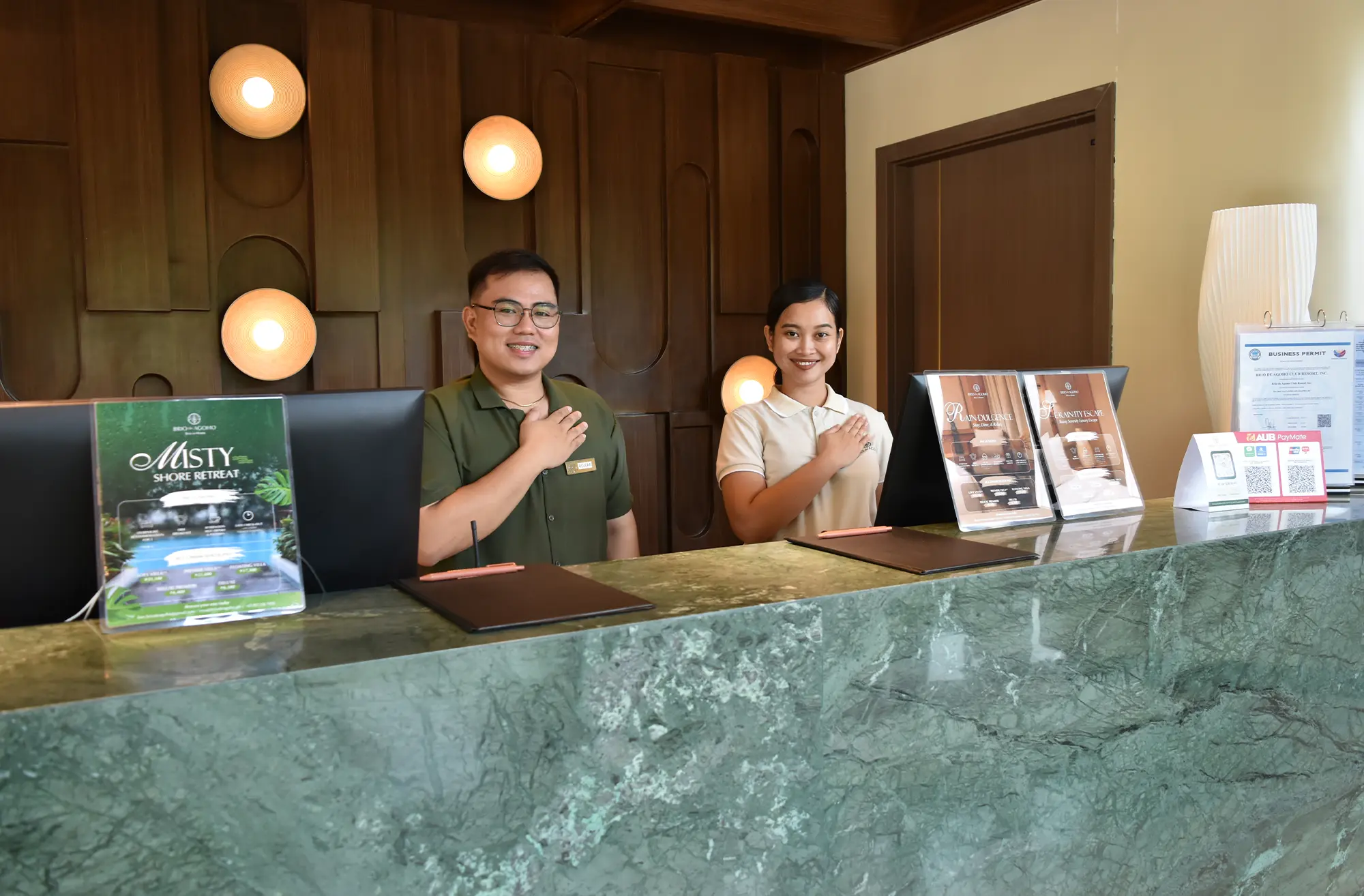 Warm hospitality at Brio de Agoho